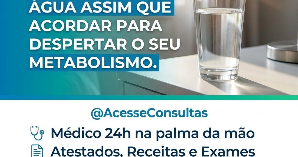 Comece o dia cuidando de você! ☀️💧