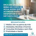 Comece o dia cuidando de você! ☀️💧