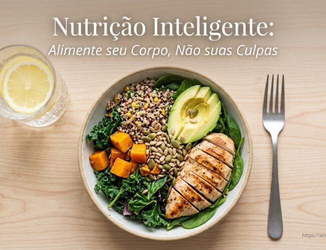 🥗 Nutrição Inteligente: Alimente seu Corpo, Não suas Culpas
